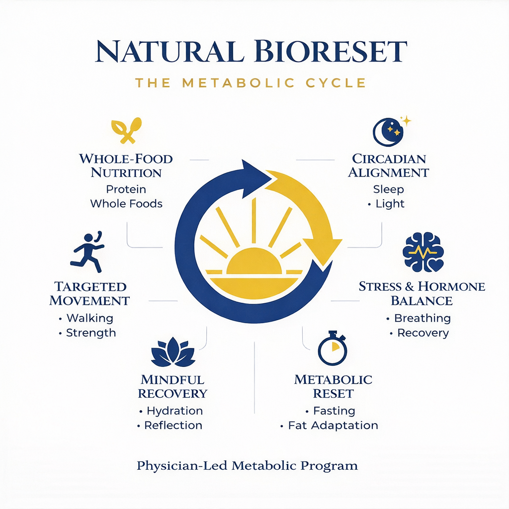 The five pillars of the Natural BioReset program